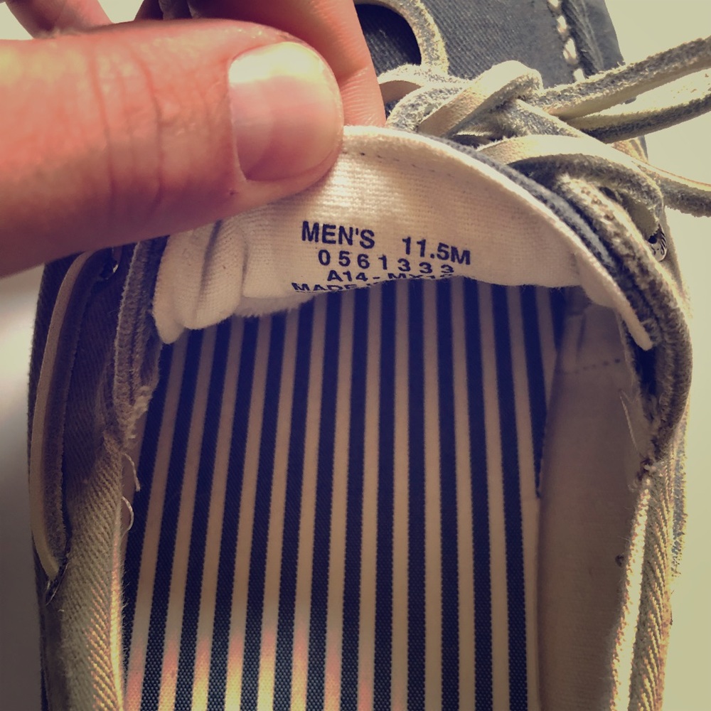 Sperry men’s 11.5